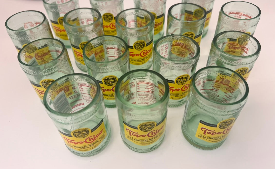 Topo Chico Drinking Glass Mini