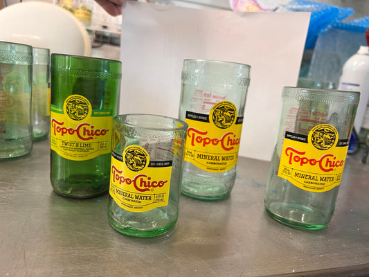 Topo Chico Drinking glass Mini